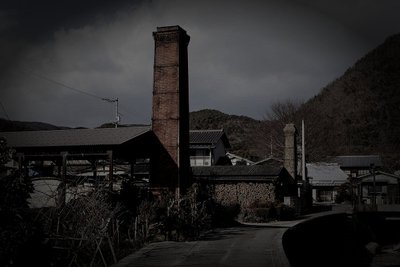 備前市の廃窯跡の霊