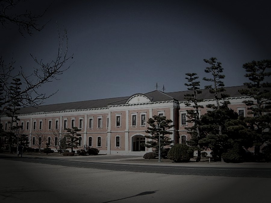 江田島市の旧海軍廃施設のイメージ（モザイク処理済み）