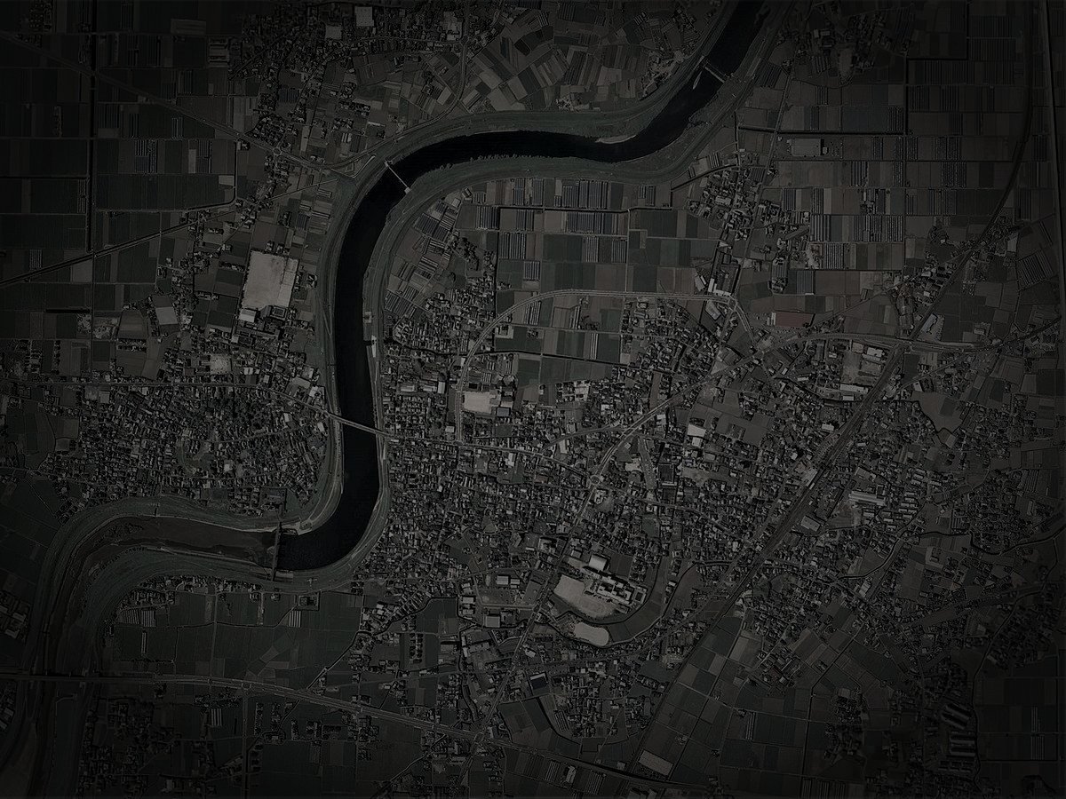 みやま市の旧廃農村のイメージ（モザイク処理済み）