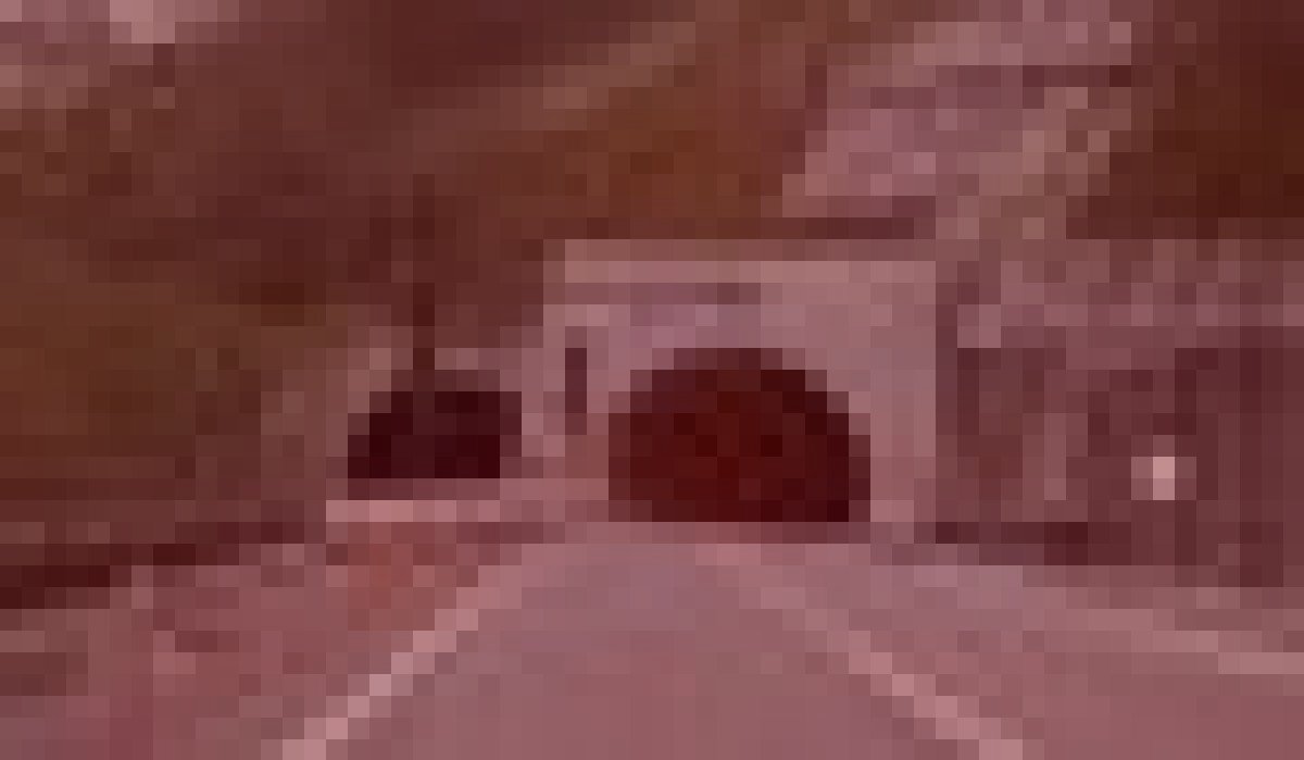 旧甲子トンネルのイメージ(モザイク処理済み)