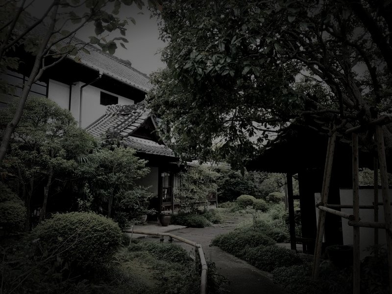 別府市の旧廃温泉のイメージ（モザイク処理済み）