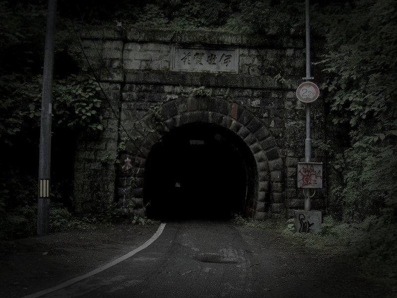 旧豊田トンネルのイメージ(モザイク処理済み)