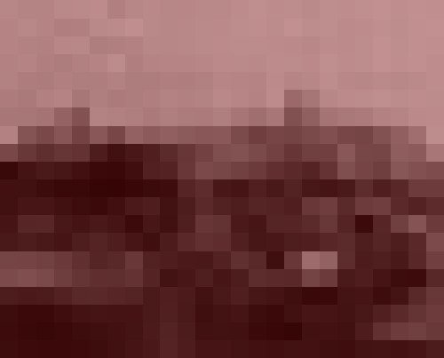 津山市の鶴山城跡の霊のイメージ（モザイク処理済み）