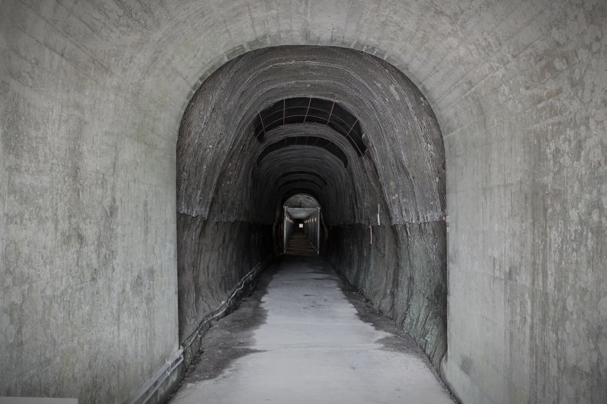 中山隧道のイメージ（モザイク処理済み）