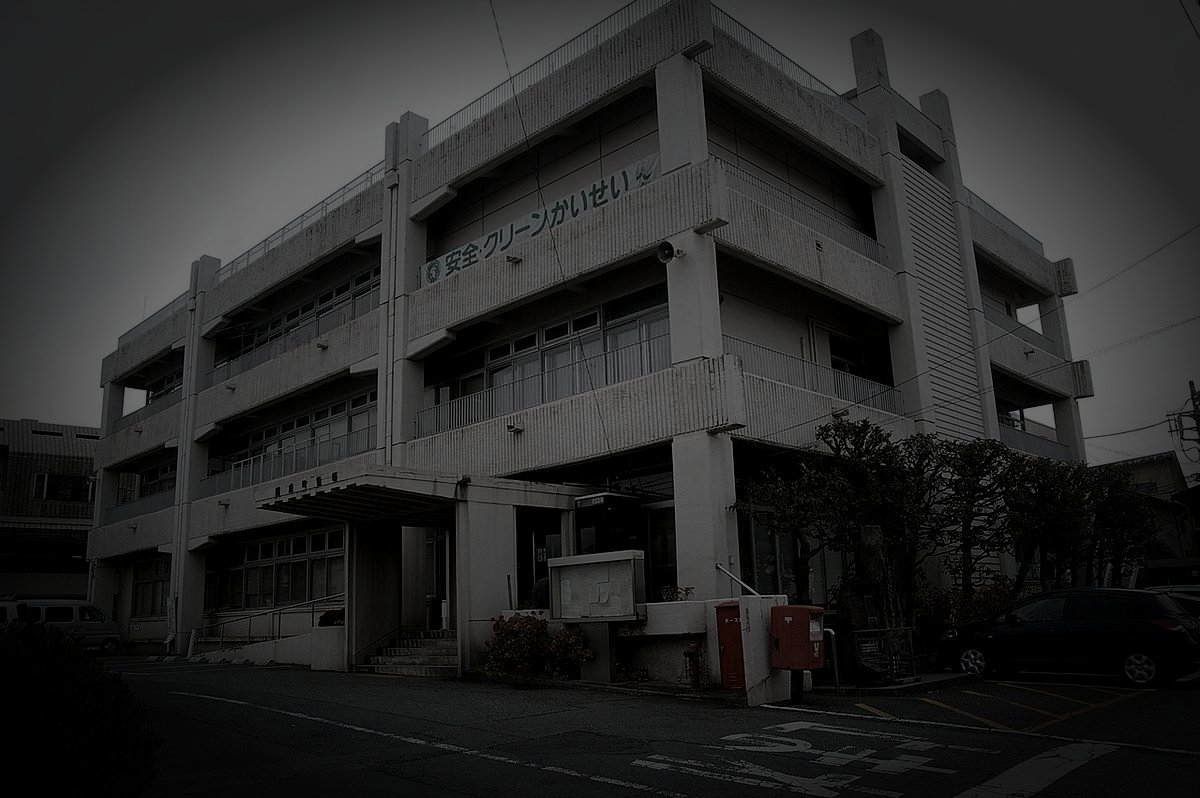 開成町廃田の鬼火のイメージ(モザイク処理済み)