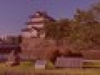 新発田市旧新発田城址の武者霊