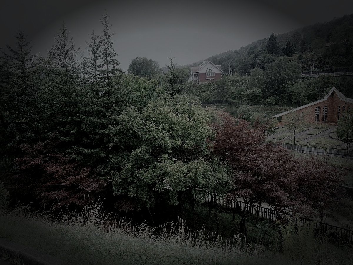 夕張炭鉱廃墟群のイメージ(モザイク処理済み)