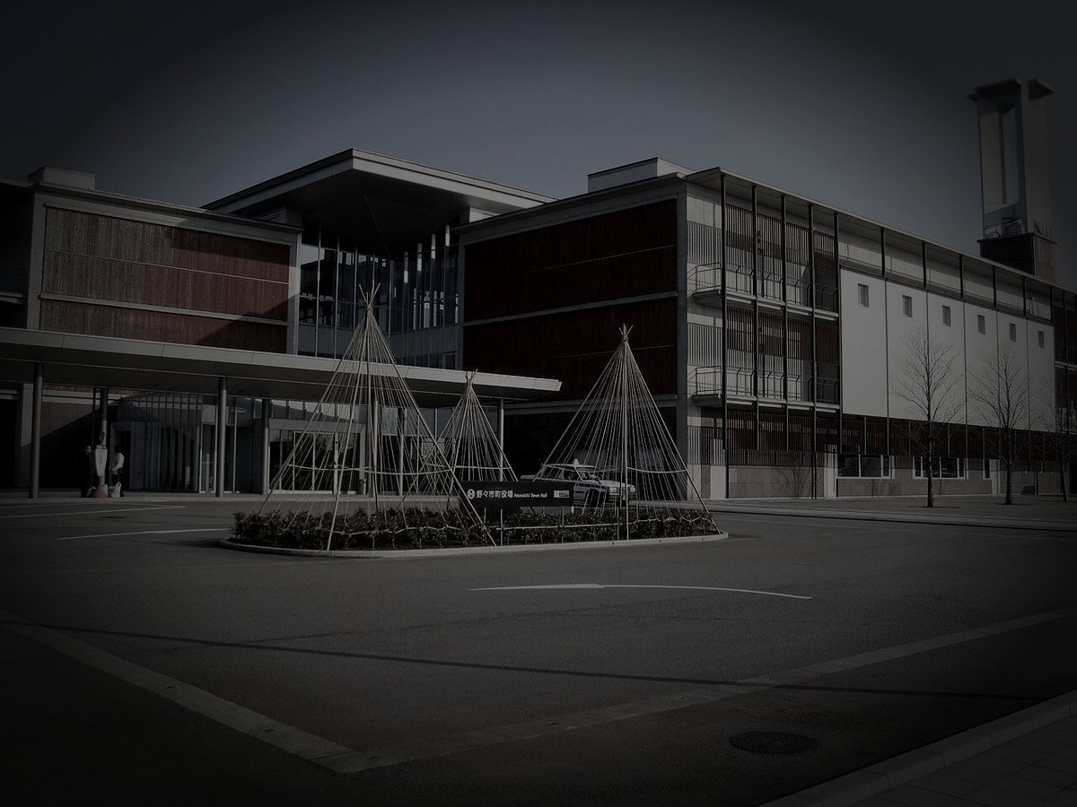 野々市市廃農村の怪火のイメージ（モザイク処理済み）