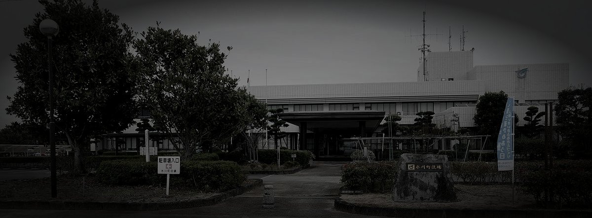 氷川町の廃農村のイメージ（モザイク処理済み）