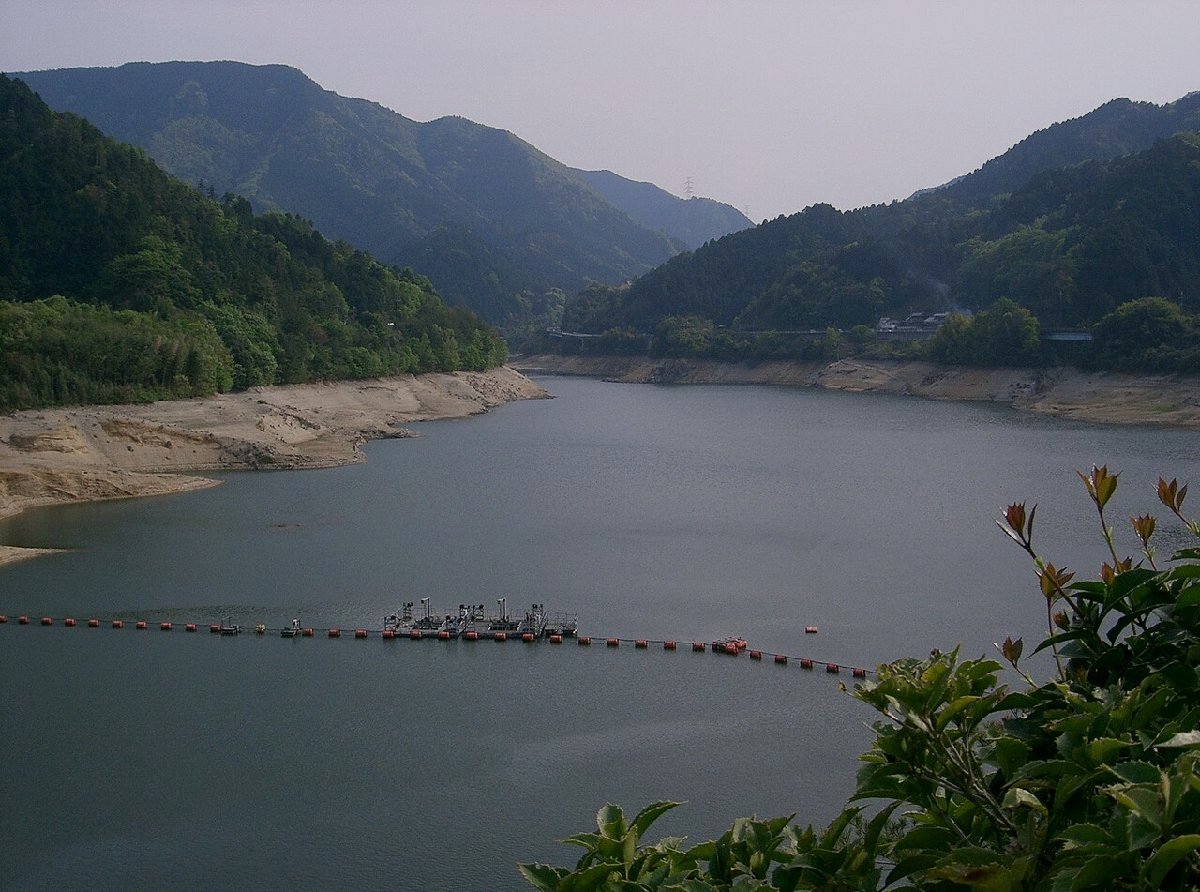 滝畑ダムのイメージ（モザイク処理済み）