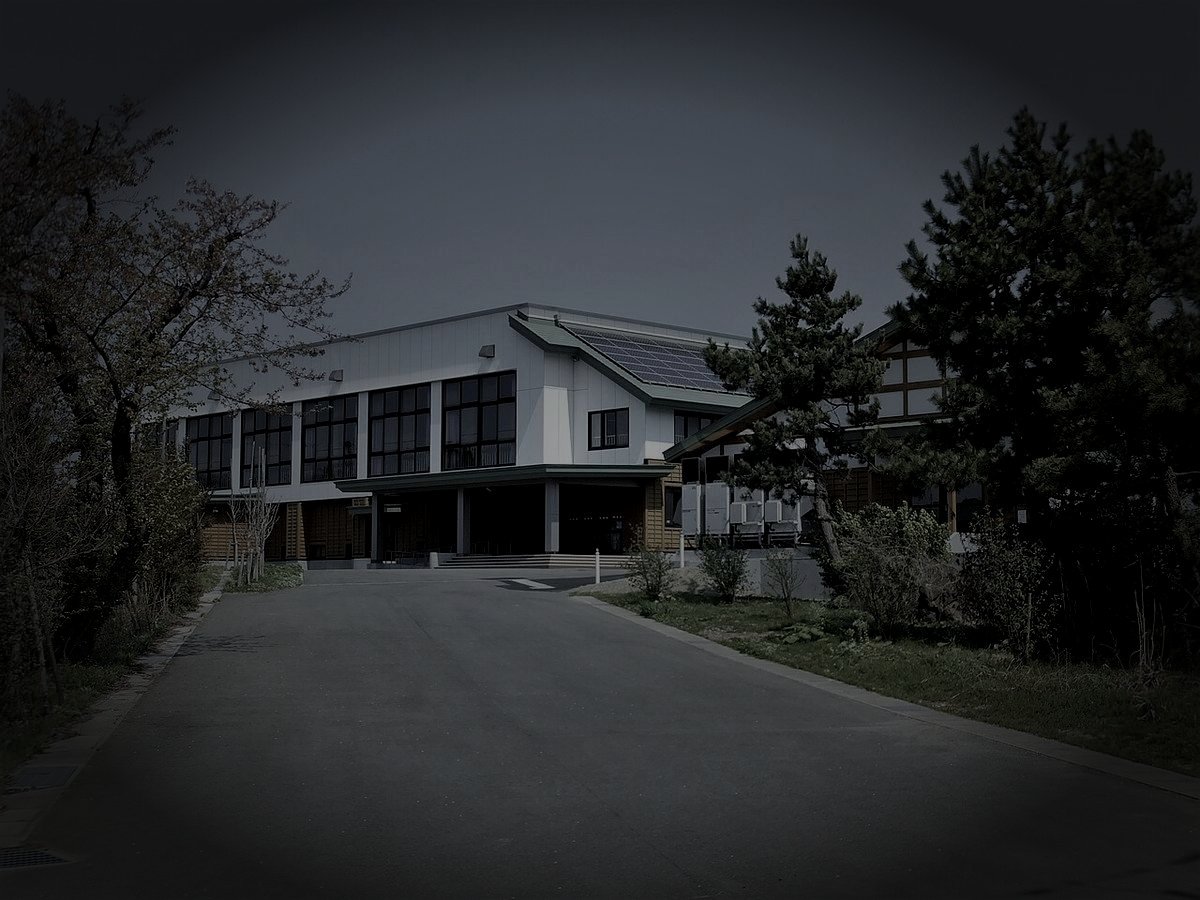 井川町廃農村跡の怪異のイメージ（モザイク処理済み）