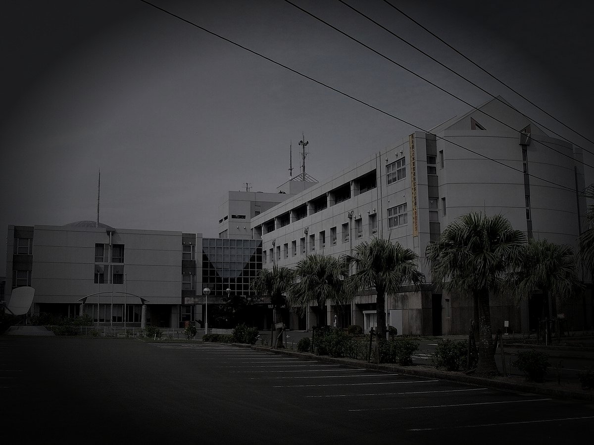 西之表市の廃漁村の霊のイメージ（モザイク処理済み）