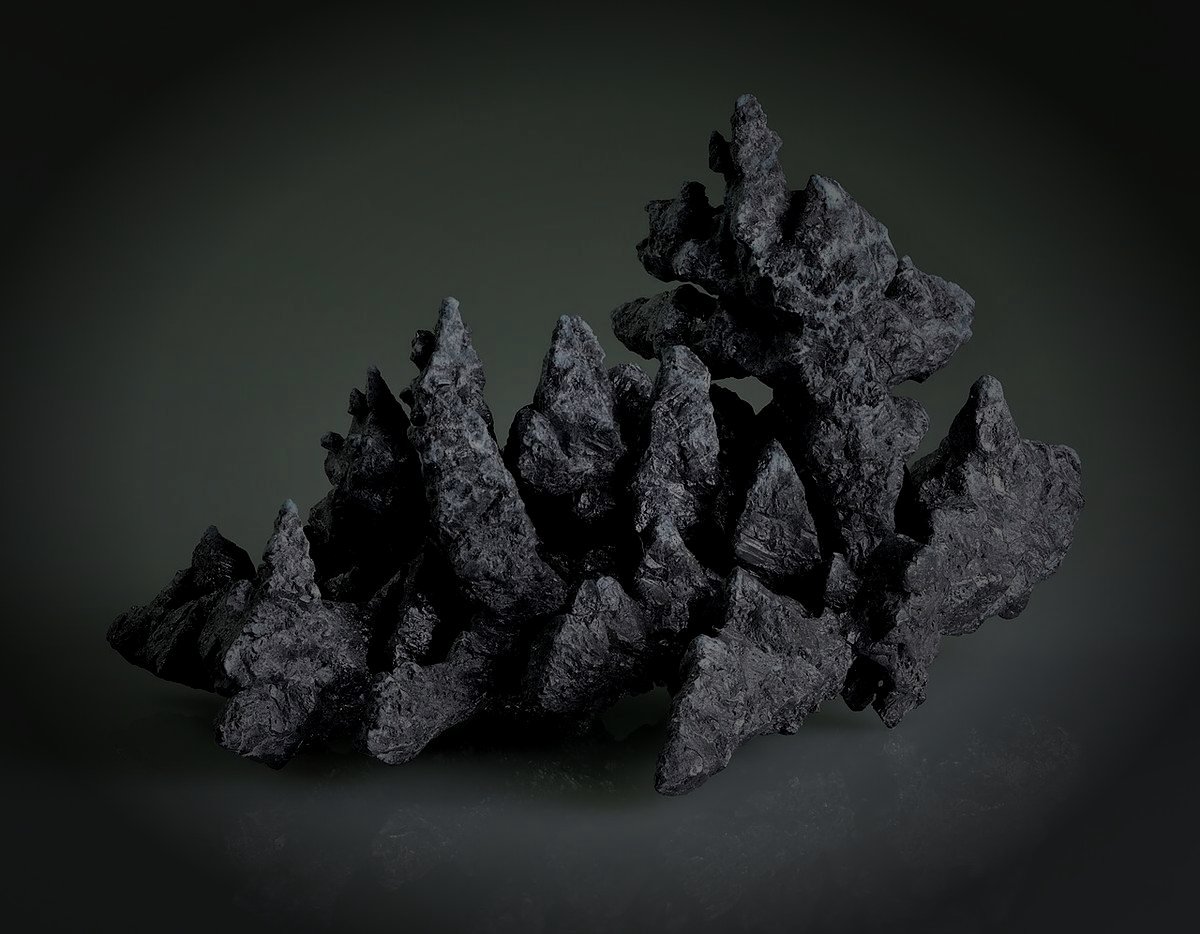 美祢市の廃炭鉱のイメージ（モザイク処理済み）