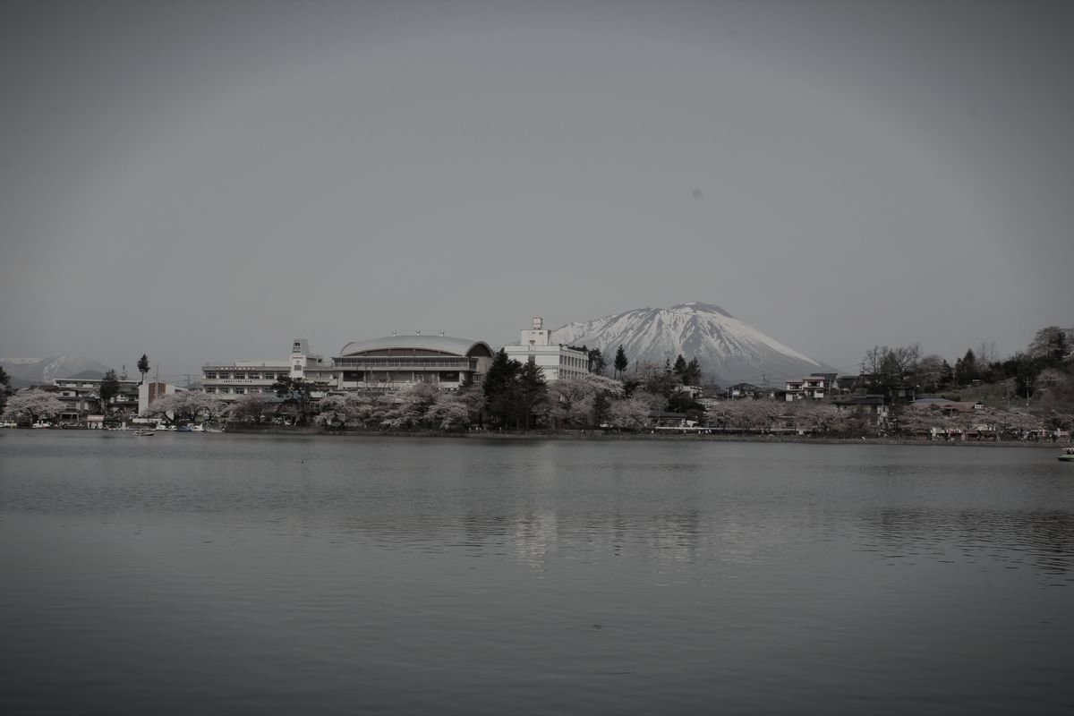 高松の池（高松公園）のイメージ（モザイク処理済み）