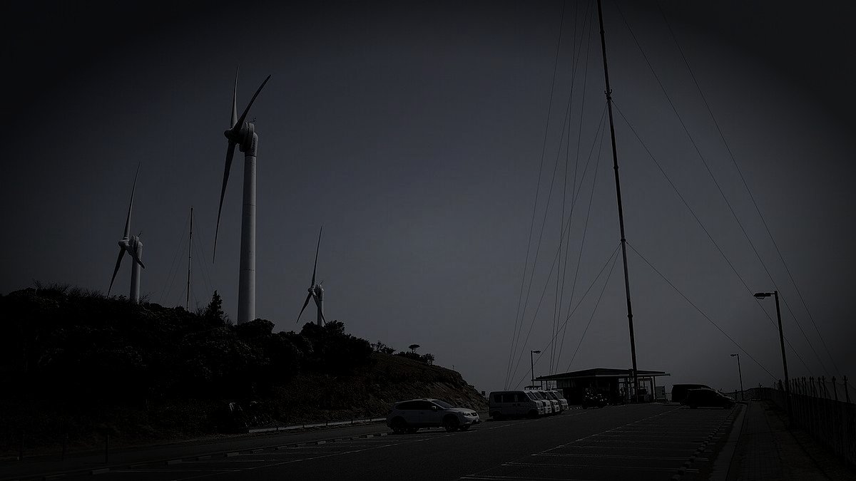 青山高原のイメージ（モザイク処理済み）