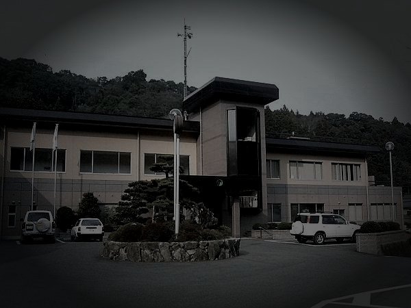 朝倉郡東峰村の廃集落のイメージ（モザイク処理済み）