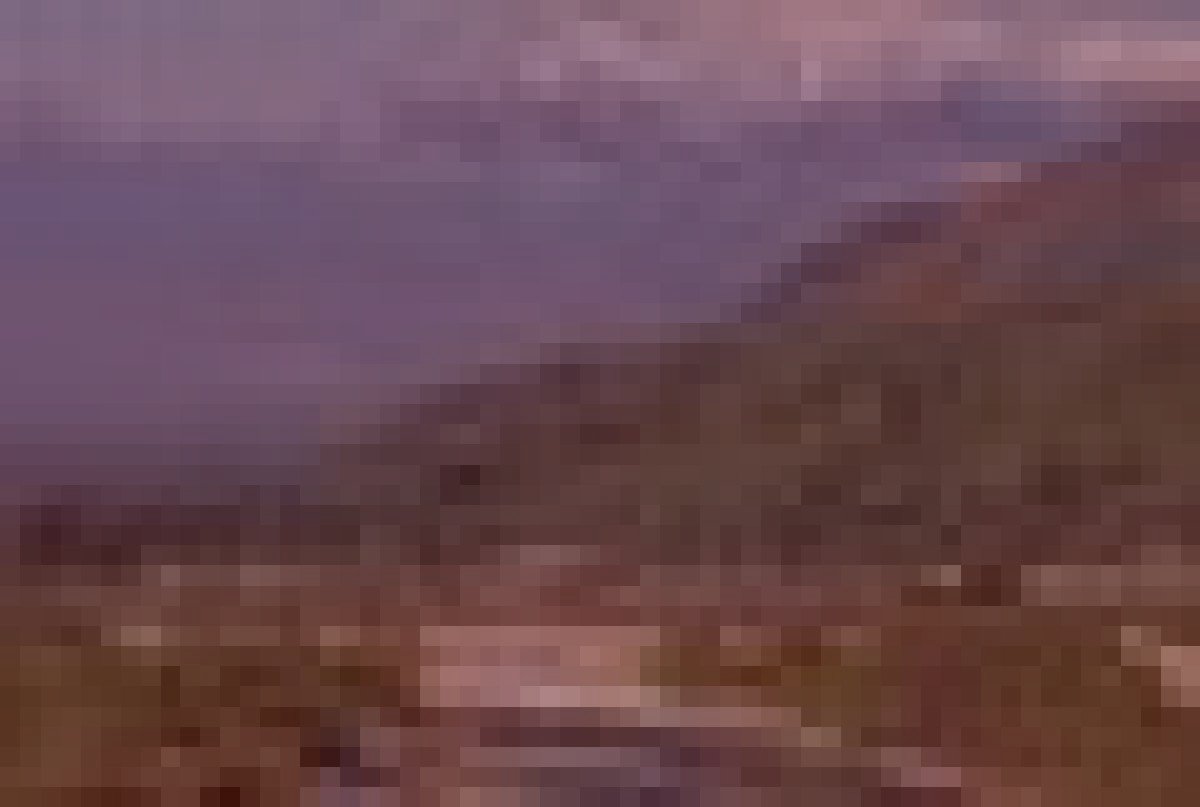 小海町旧千曲川源流の山岳霊のイメージ（モザイク処理済み）