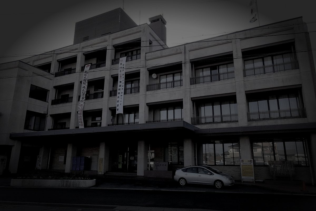 大治町廃農村の道祖神のイメージ（モザイク処理済み）