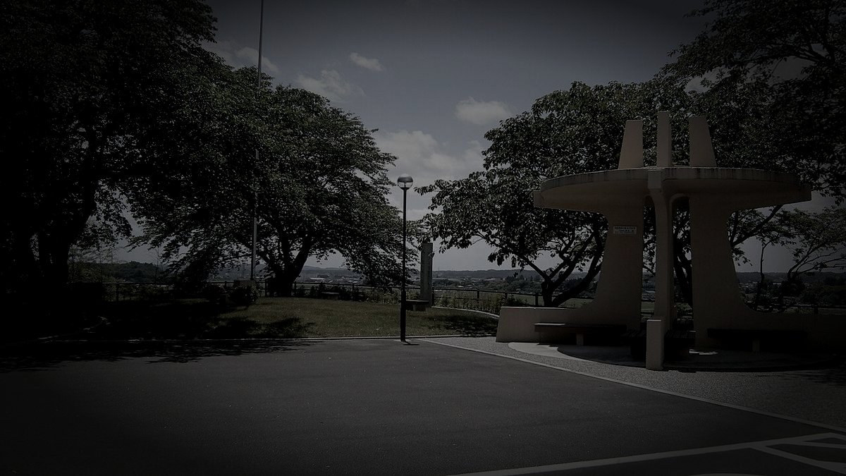 大衡村廃工場の労働者霊のイメージ(モザイク処理済み)