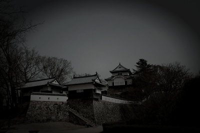 高梁市の備中松山城の霊