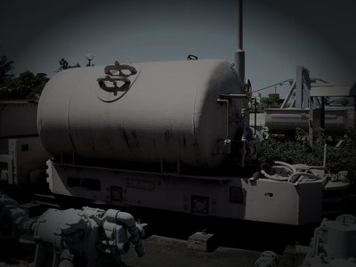 田川市の廃炭鉱跡