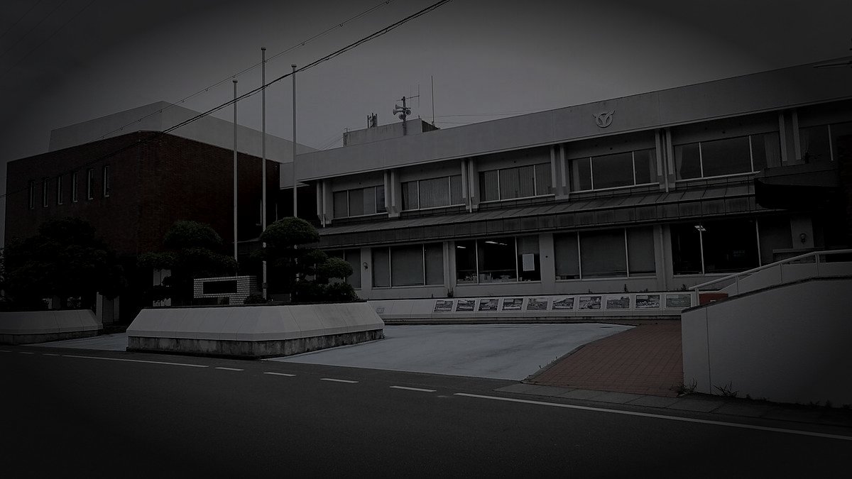 上富田町廃農村の怪異のイメージ（モザイク処理済み）