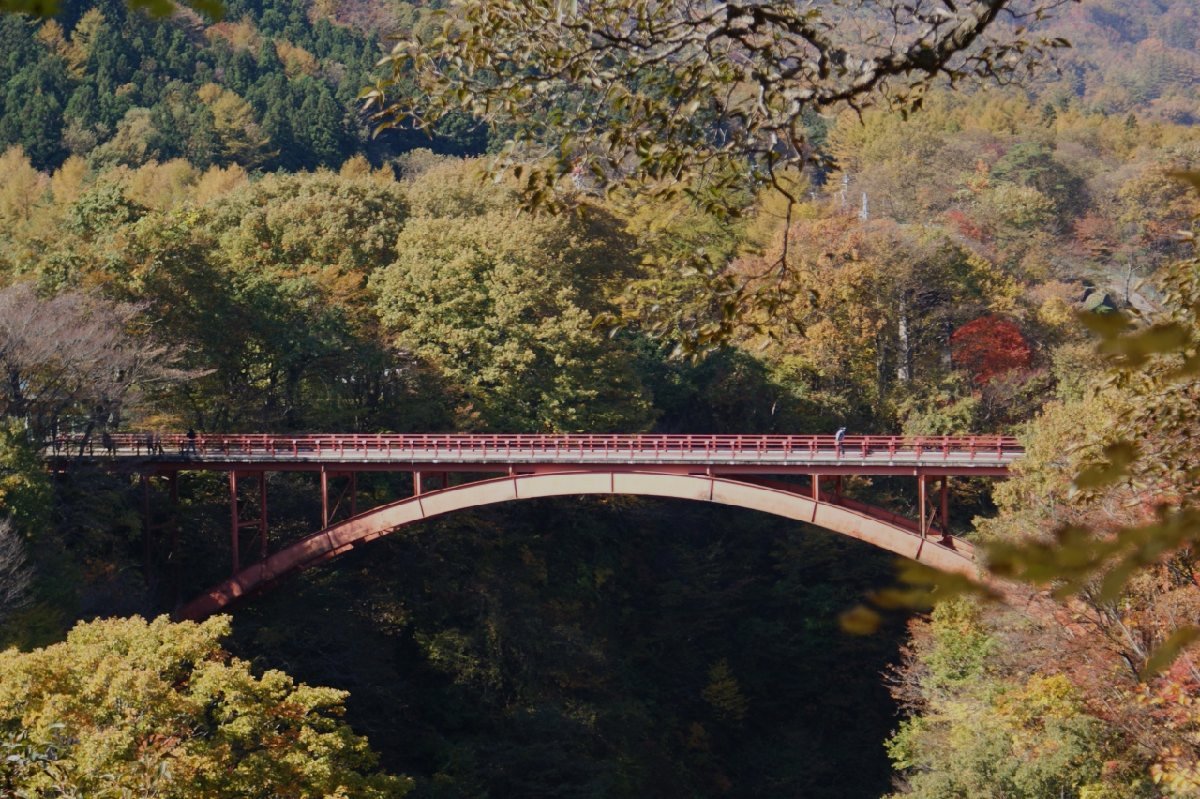 雪割橋のイメージ(モザイク処理済み)