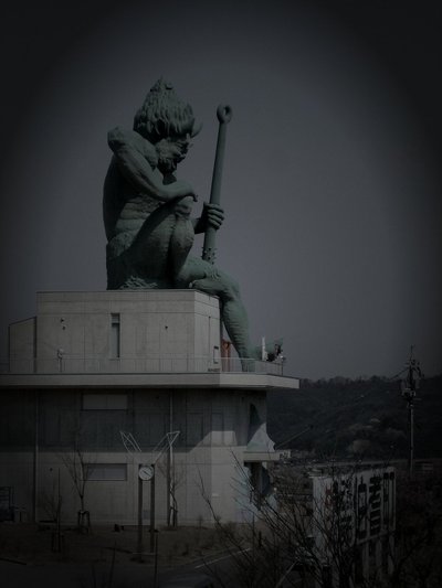 伯耆町の廃農家