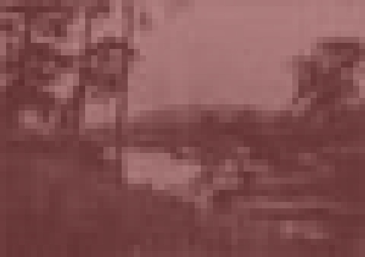 高岡市旧高岡城址の武者霊のイメージ（モザイク処理済み）