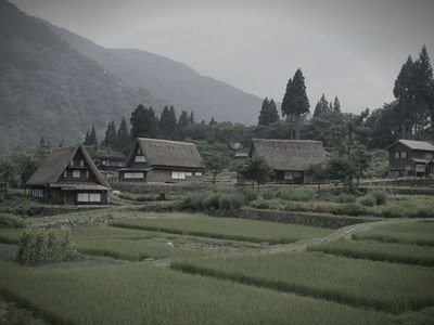 南飛騨白川村旧合掌造り廃集落