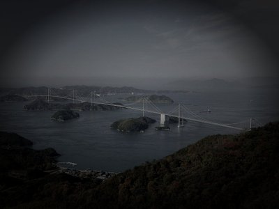 今治市の来島海峡の霊