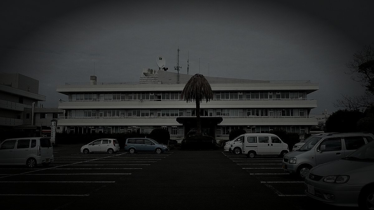 川南町の廃農場の霊のイメージ（モザイク処理済み）