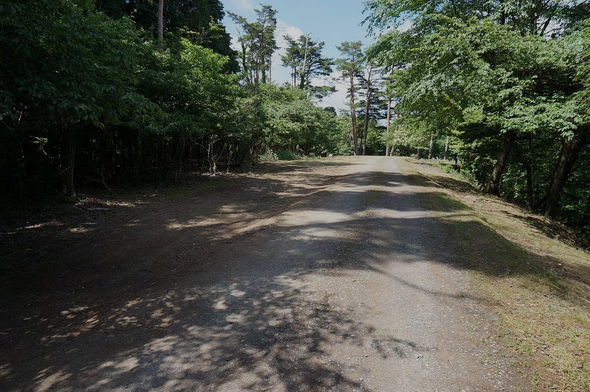 鬼ヶ城跡のイメージ（モザイク処理済み）