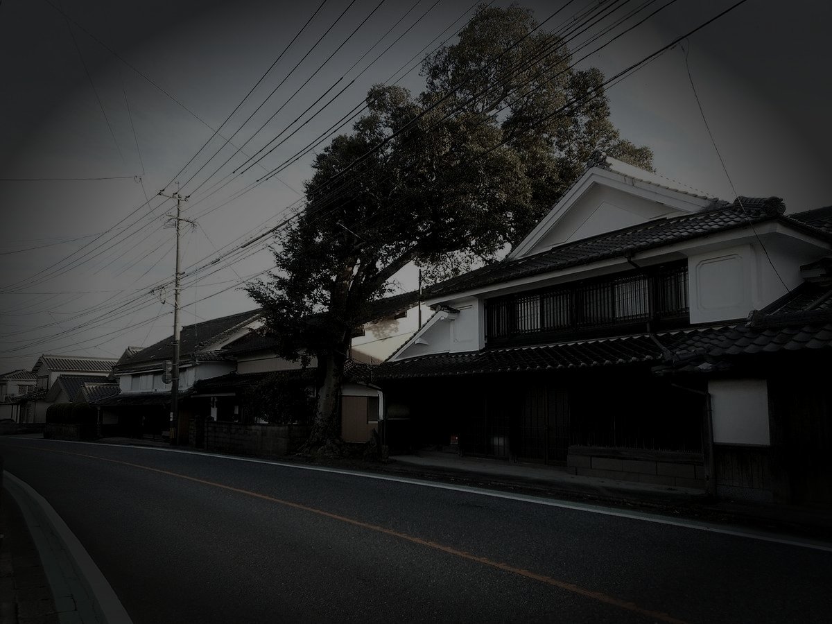 多久市の旧廃炭鉱のイメージ（モザイク処理済み）