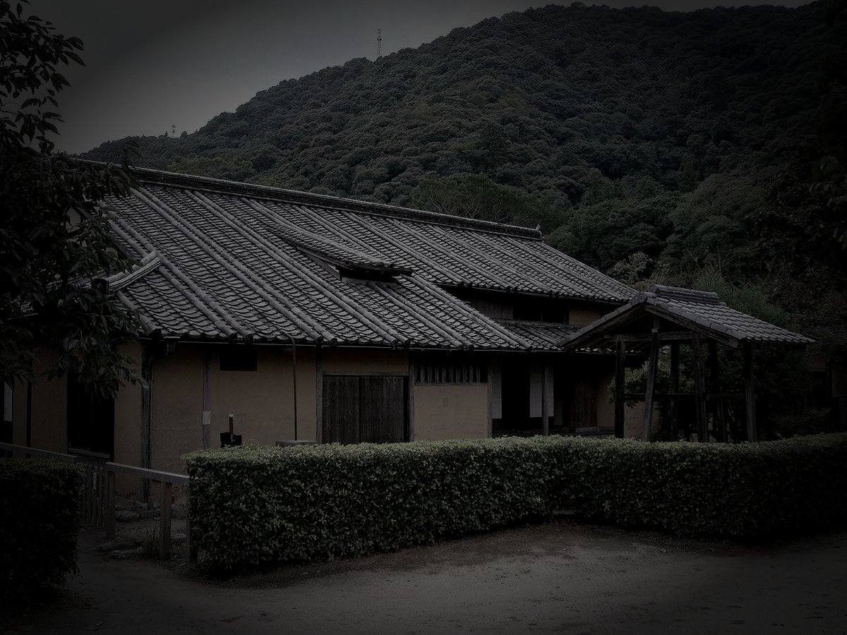 岩国市の旧廃陸軍施設のイメージ（モザイク処理済み）