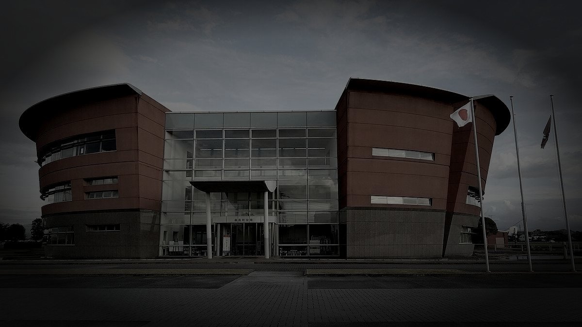 嘉島町の廃農場のイメージ（モザイク処理済み）