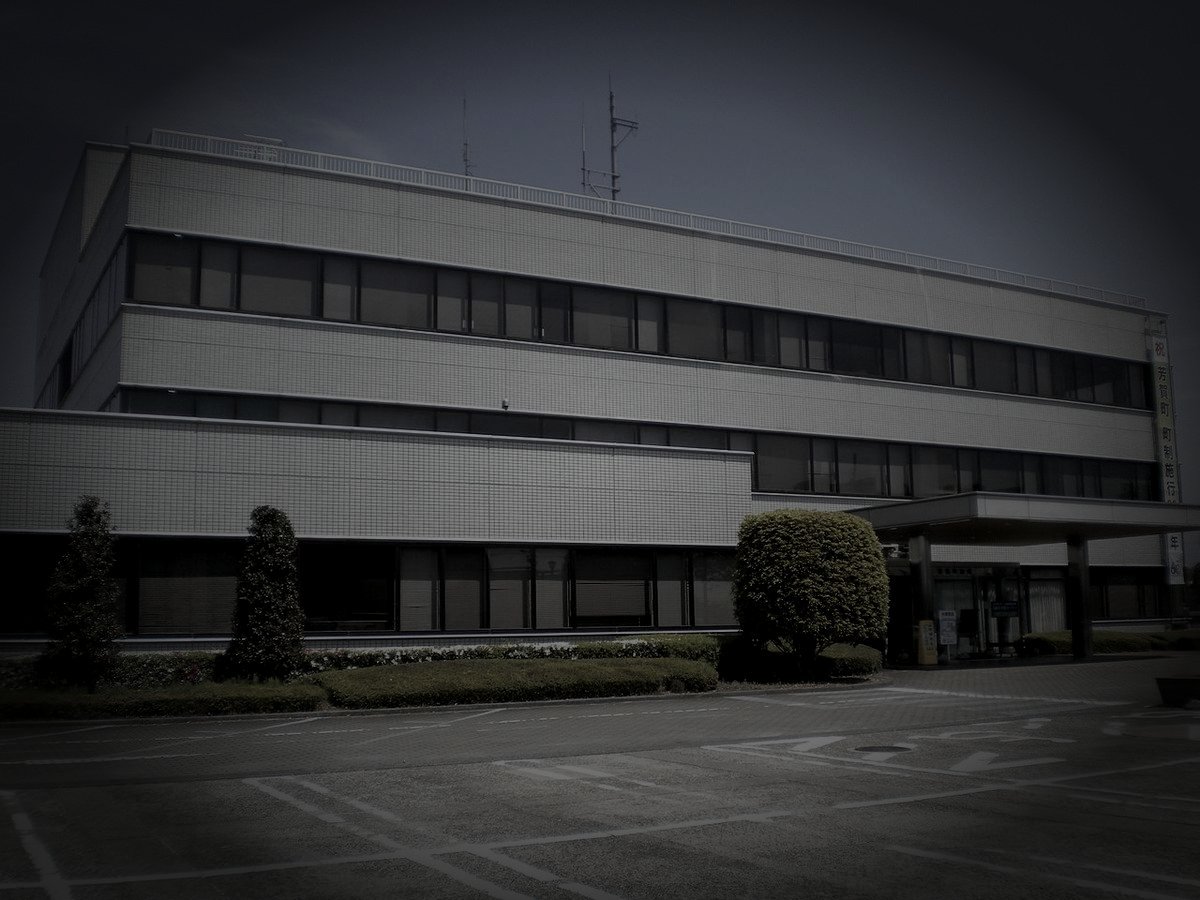 芳賀町廃農村の道祖神のイメージ（モザイク処理済み）