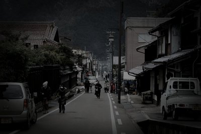 智頭町の旧宿場廃屋