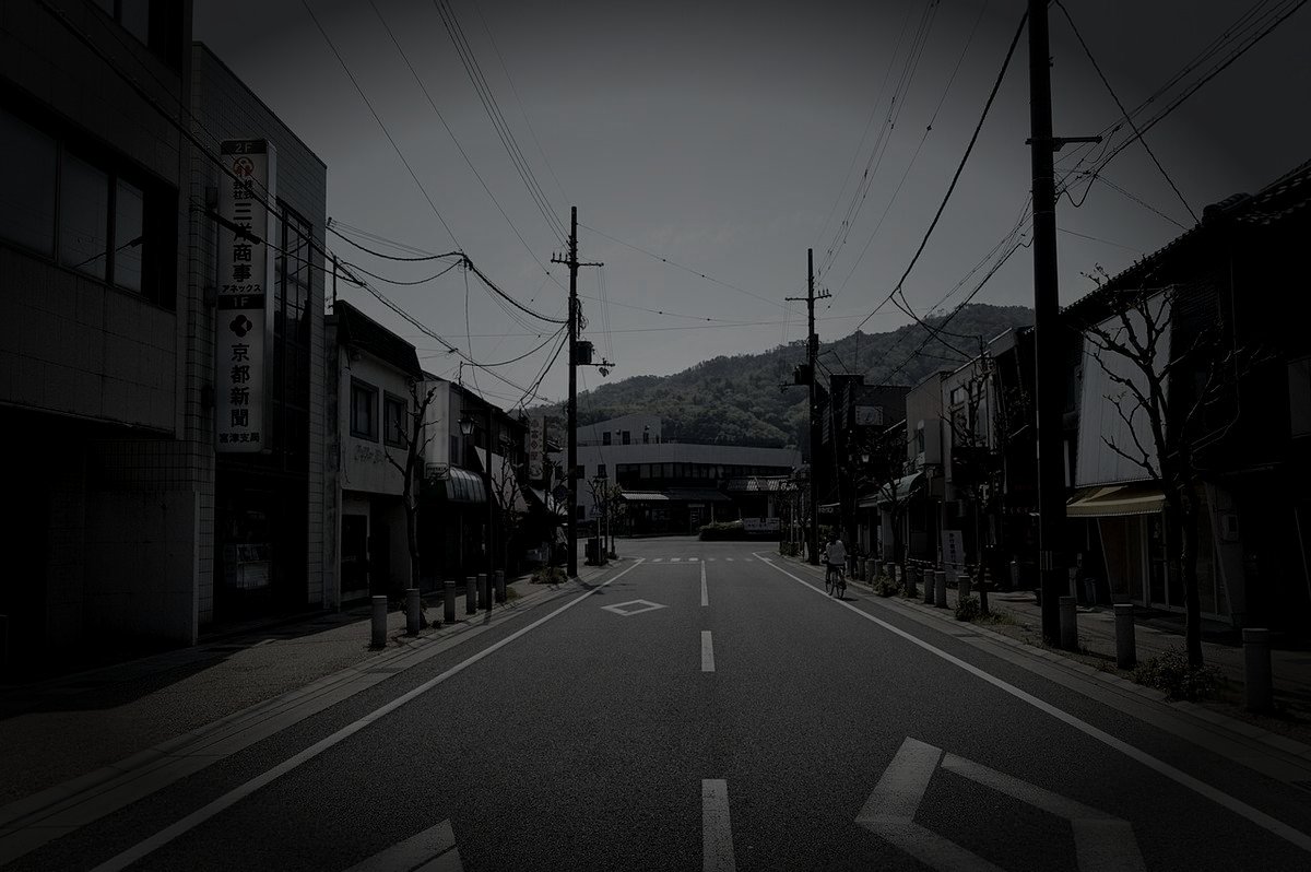 旧奥丹後鉄道廃トンネルのイメージ（モザイク処理済み）