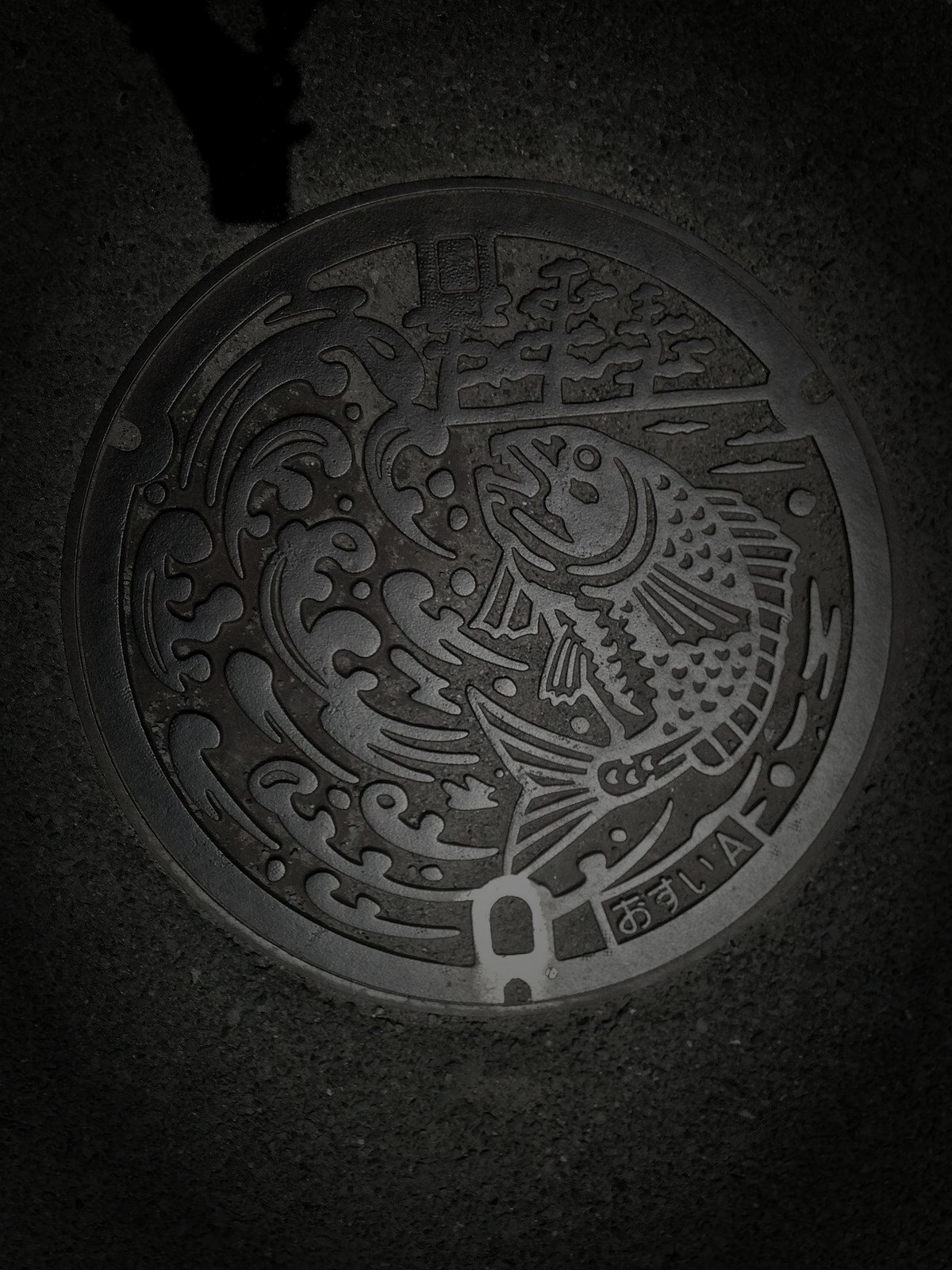 宗像市の旧廃漁村のイメージ（モザイク処理済み）