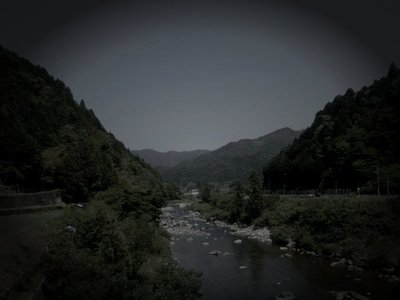 東白川村廃農村の山霊