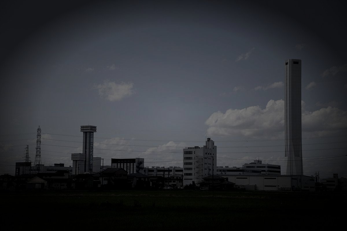 稲沢市廃農村の道祖神のイメージ（モザイク処理済み）