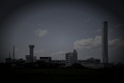 稲沢市廃農村の道祖神