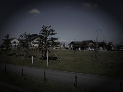 三川町廃農村の霊火