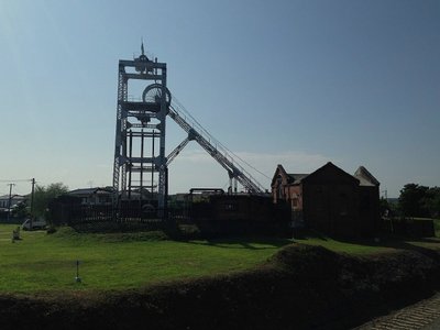 旧三井三池炭鉱跡