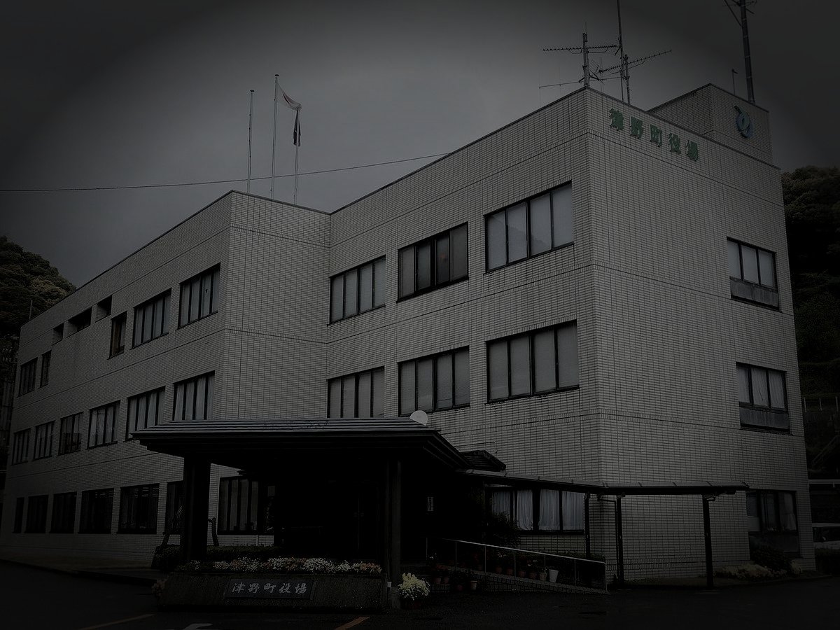 高岡郡津野町の廃農村のイメージ（モザイク処理済み）