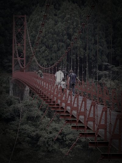 有田川町廃農村の怪火