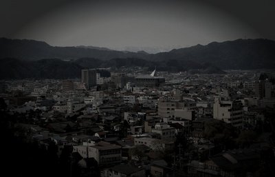 高山村廃農村の怪火