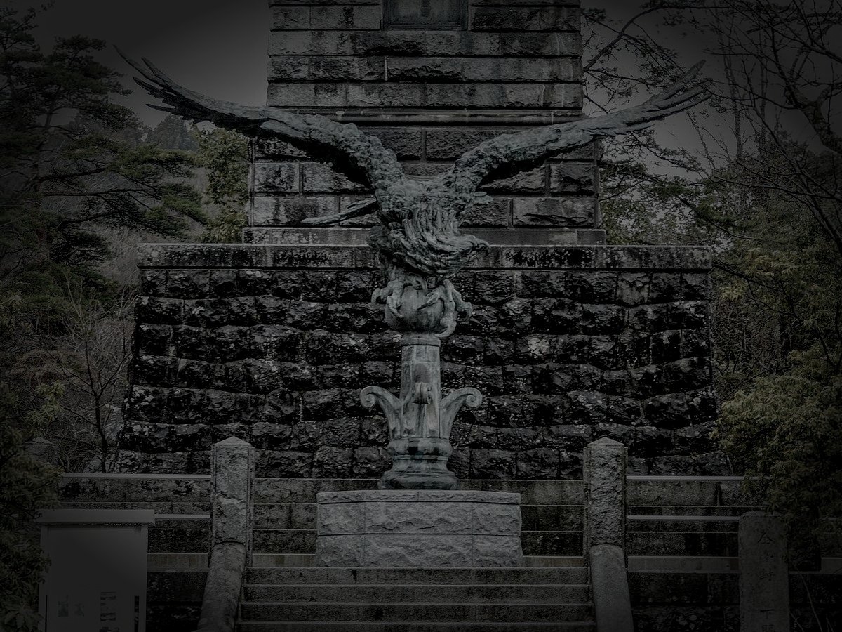 仙台城跡（青葉城）のイメージ（モザイク処理済み）