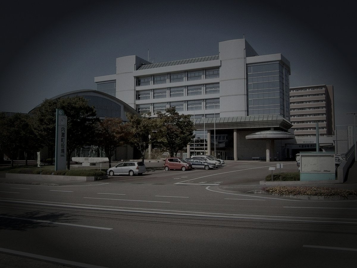 内灘町廃砂丘の怪異のイメージ（モザイク処理済み）